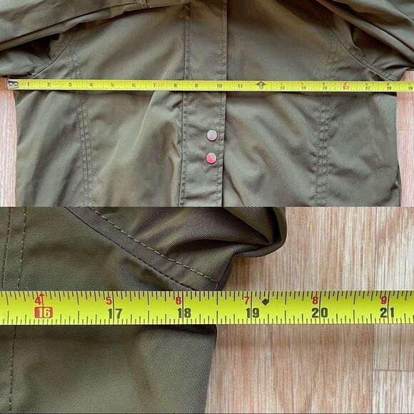 NWT Abercrombie & Fitch Green Water and Wind Resistant Heavy Jacket - Picture 7 of 14